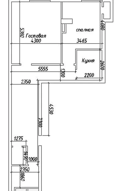 2-комн. квартира, 11 этаж, 72 м², Шохмансур