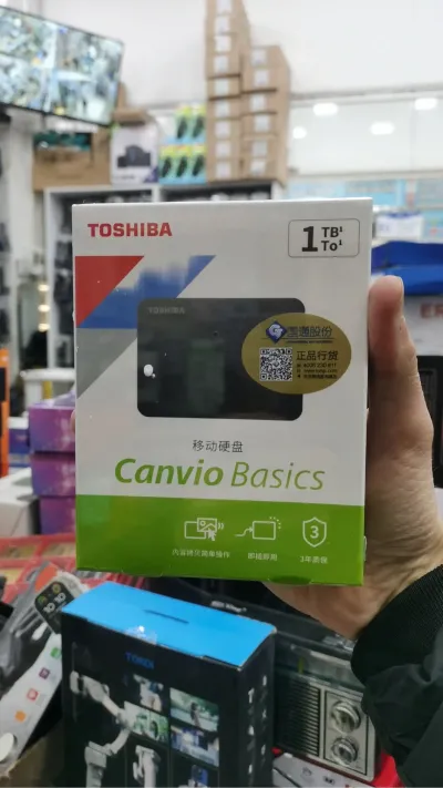 Внешний жесткий диск Toshiba 1TB