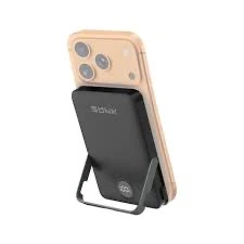 Повербанк Synk Magnium Magnetic Wireless Power Bank 5000mAh черный
