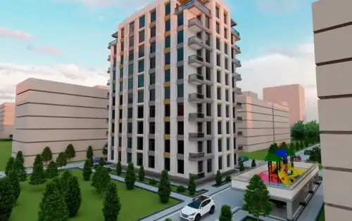 2-комн. квартира, 9 этаж, 82 м², И. Сомони