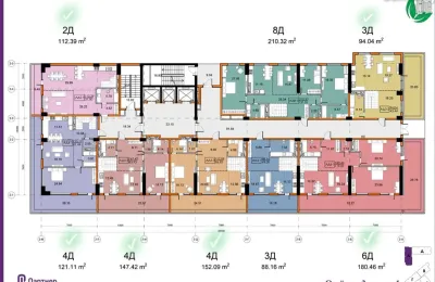 3-комн. квартира, 3 этаж, 117 м², И Сомони