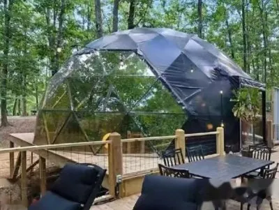 Купольный передвижной дом