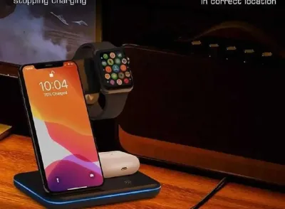 Беспроводное зарядное устройство 3в1 для iPhone