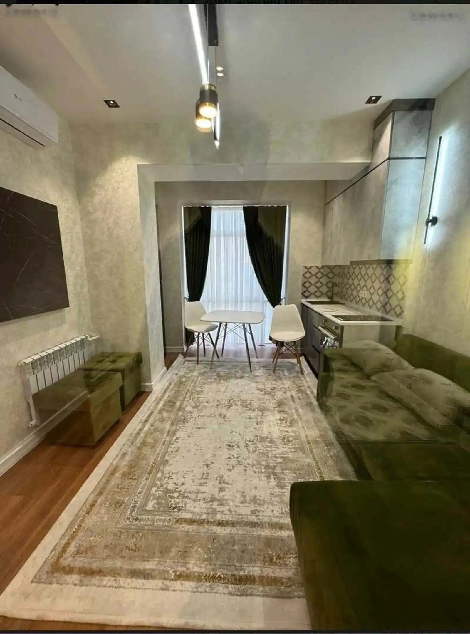 1-комн. квартира, 12 этаж, 31 м², доми ватан
