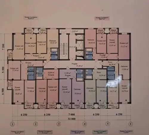 3-комн. квартира, 10 этаж, 97 м², Шохмансур