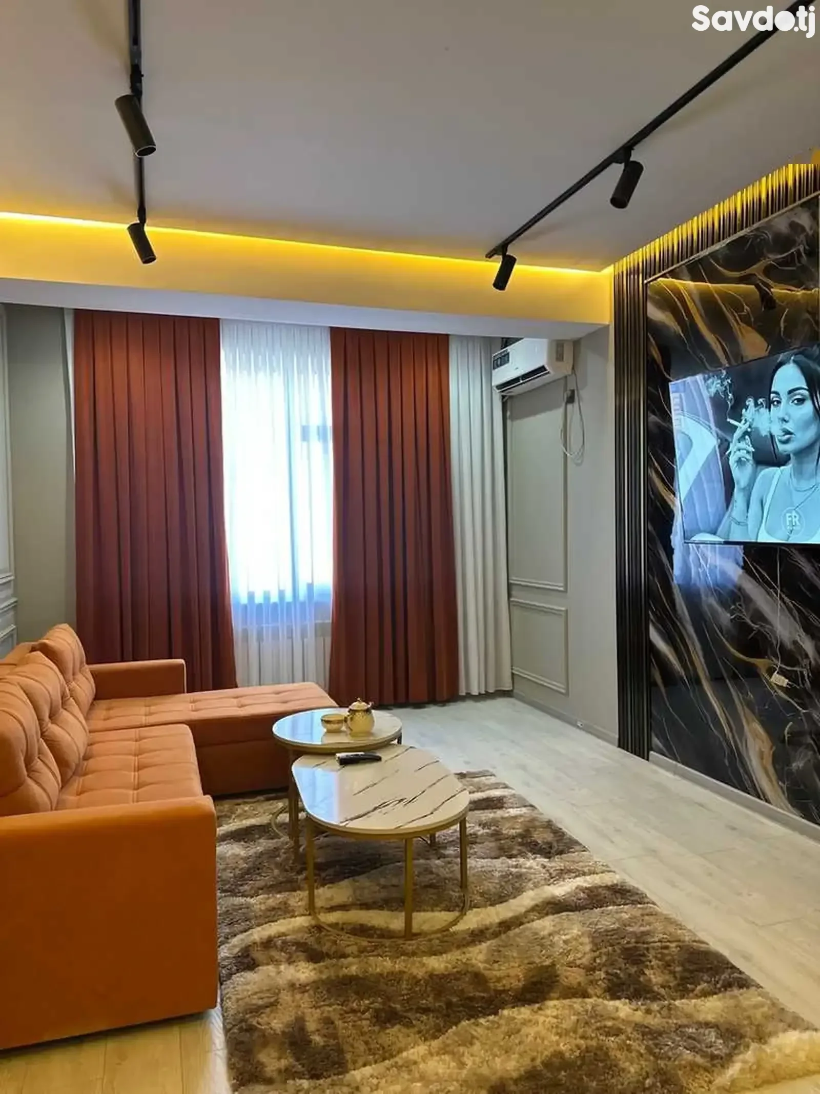 2-к квартира, 13 этаж, 60 м², И. Сомони, Овир