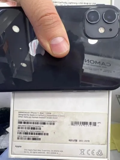 Apple iPhone 11, 128 gb, Black