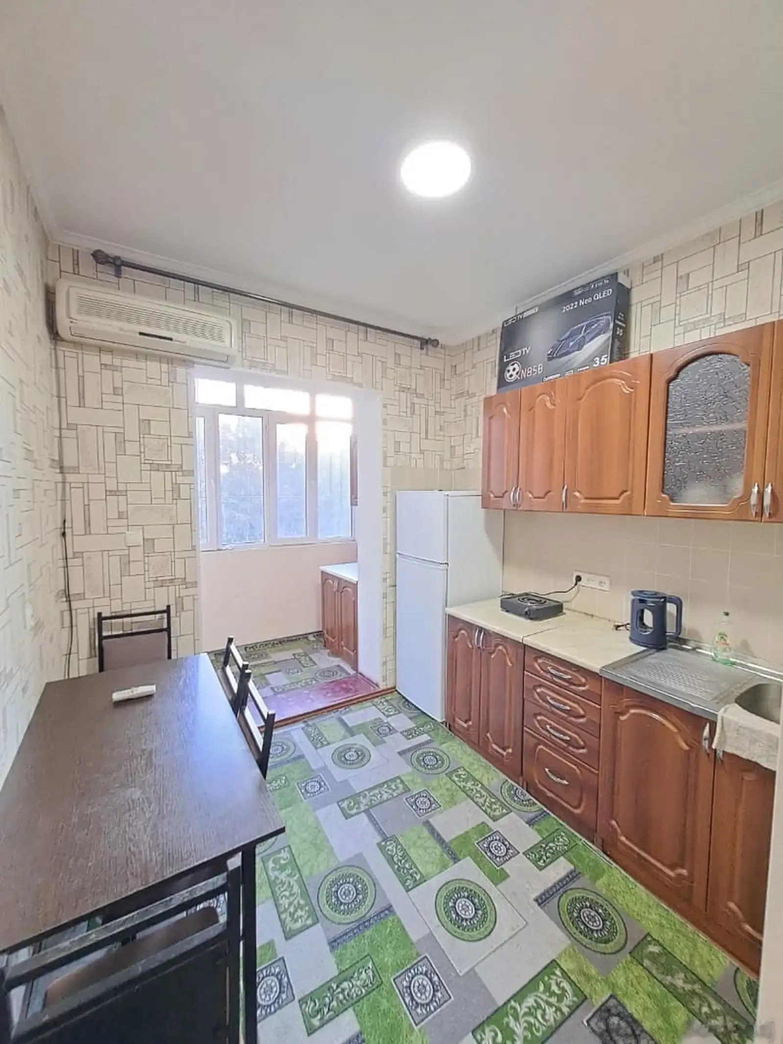 3-комн. квартира, 2 этаж, 75 м²,Шелкокомбинат