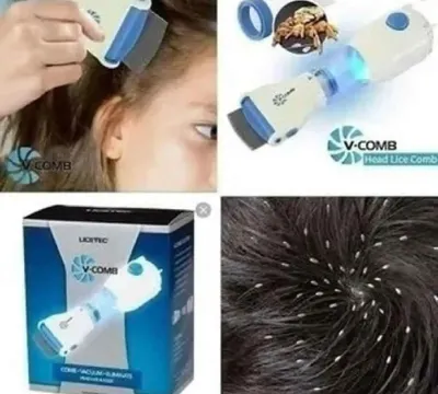 Расческа электрическая для удаления вшей