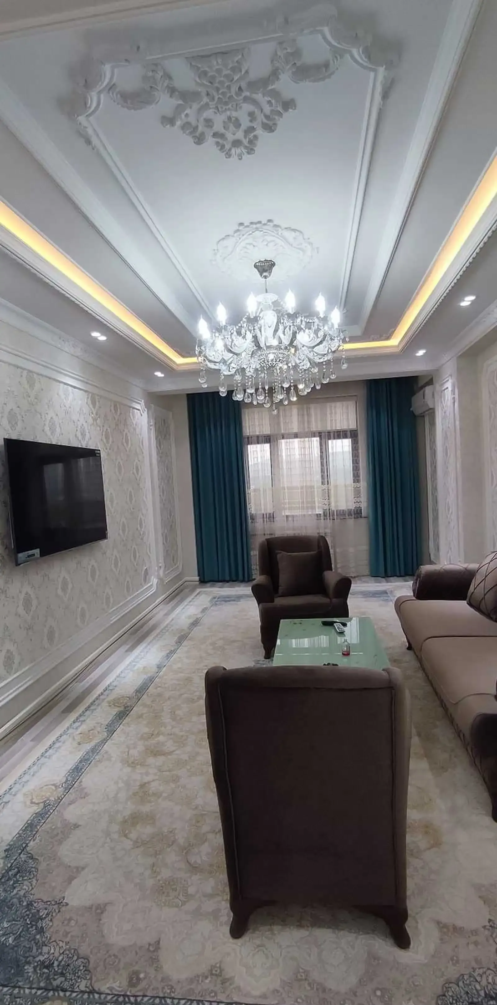 2-комн. квартира, 9 этаж, 102м², Рестарани Бурак
