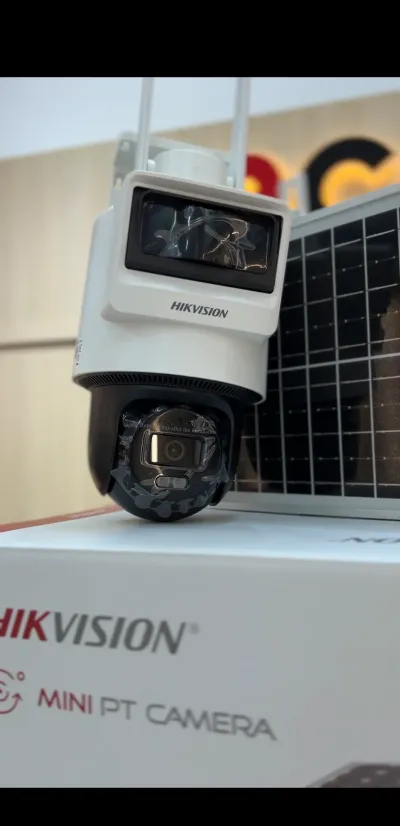 Камера солнечная Hikvision DS-2DE2C400IWG-K/4G/C05S10 2.8MM