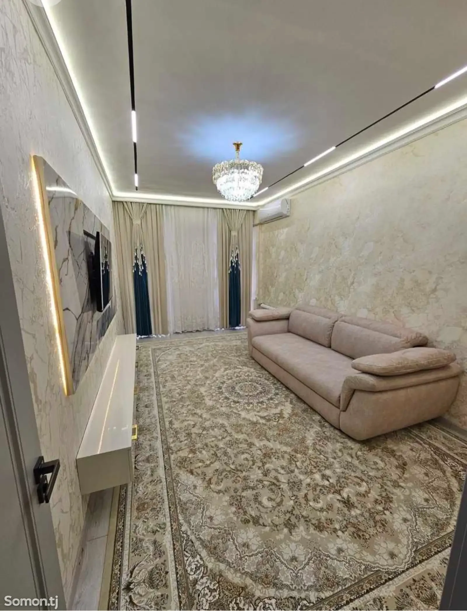 2-комн. квартира, 9 этаж, 52м², Хилтон