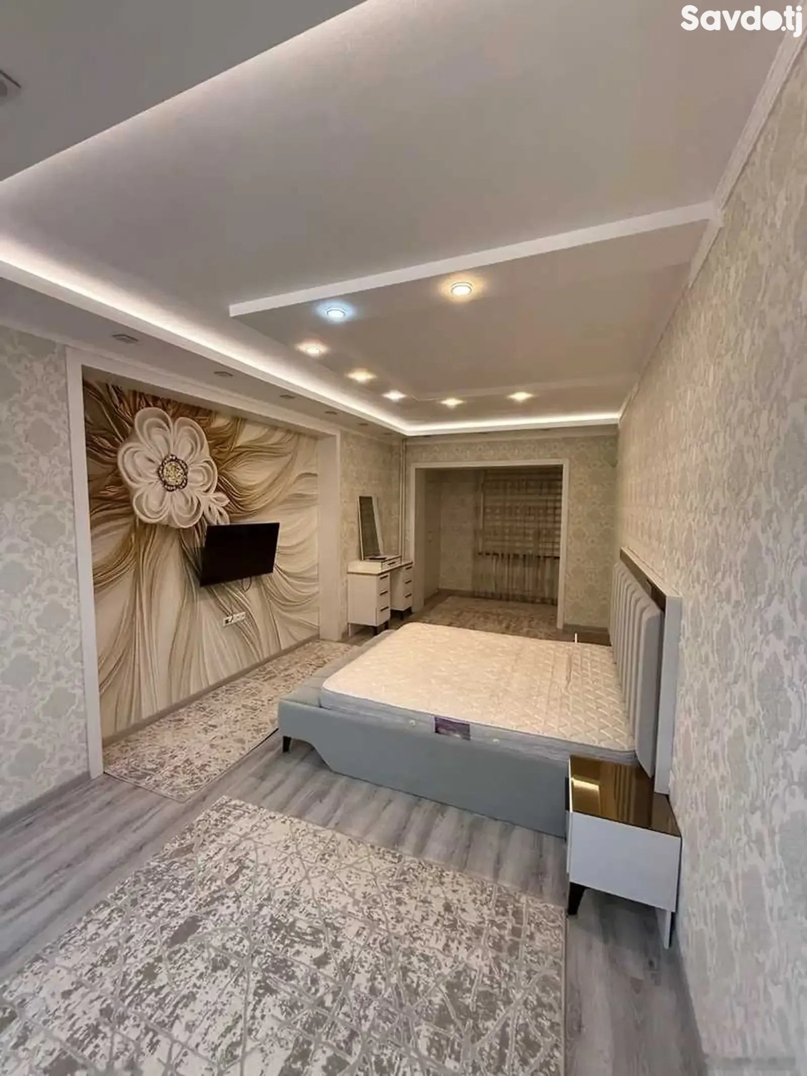 2-комн. квартира, 8 этаж, 117м², И Сомони, чойхонаи Роҳат, Ориёнбанк главный