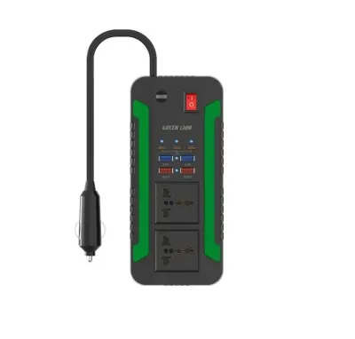 Автомобильный инвертор Green Lion Spark 300 Power Inverter 300W черный