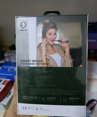 Электрическая зубная щетка Green Lion Smart Brush Rechargeable Toothbrush черный