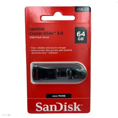 Флешка Sandisk Cruzer Glide 3.0 64GB