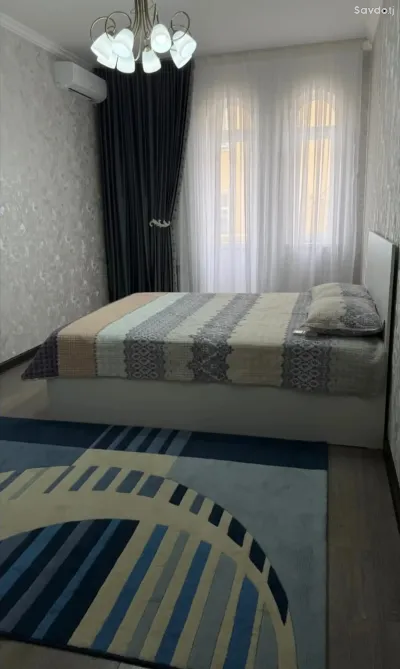 2-комн. квартира, 10 этаж, 50м², Сомони
