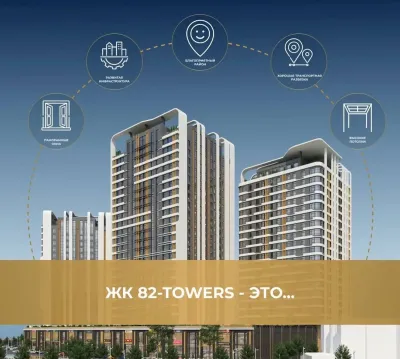 1-комн. квартира, 7 этаж, 47 м², Сино, 82мкр