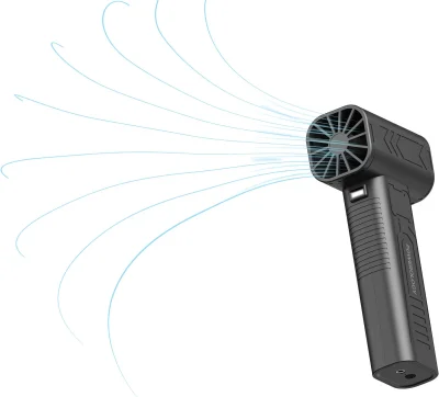 Турбо фен  Powerology Powerflow  24000mAh Turbo Blower Fan with LED  Light