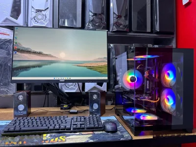 Персональный компьютер core i5 7500/RAM 16GB DDR 4/RX 580 8GB/NVMe M2 512GB