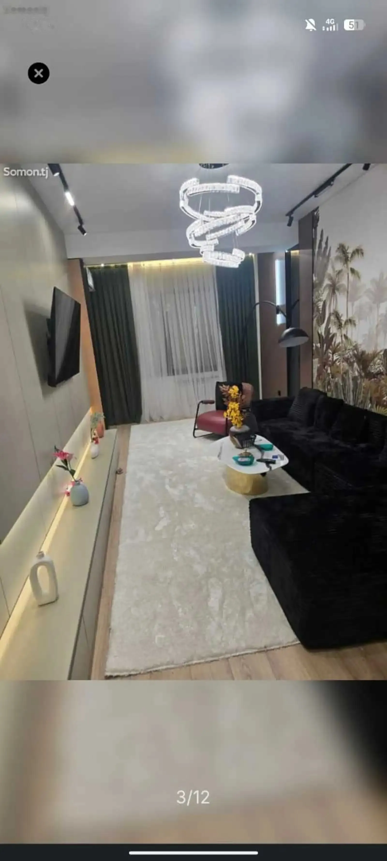 3-комн. квартира, 8 этаж, 125м², Спартак