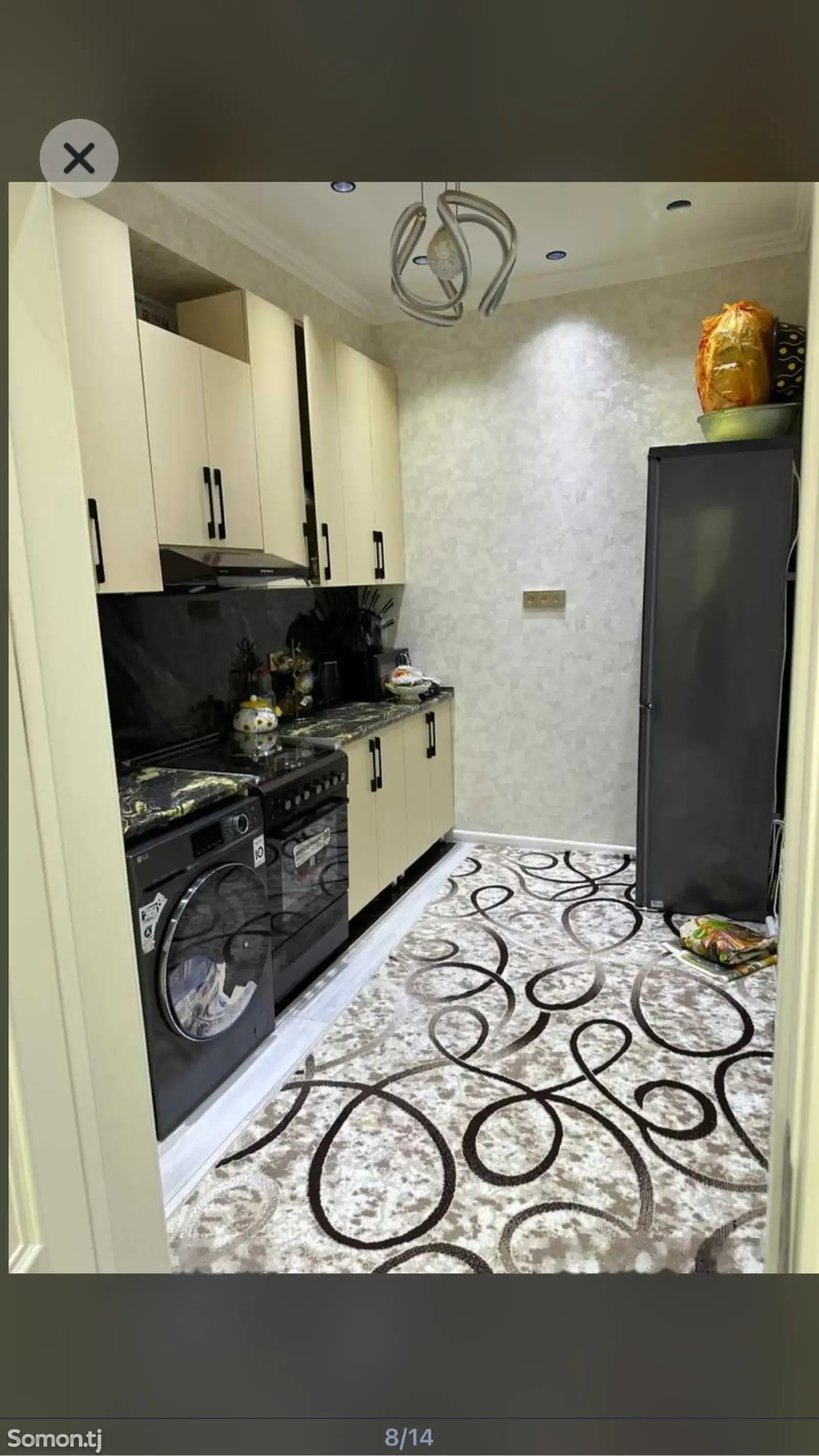 2-комн. квартира, 17 этаж, 80м², Молодёжный