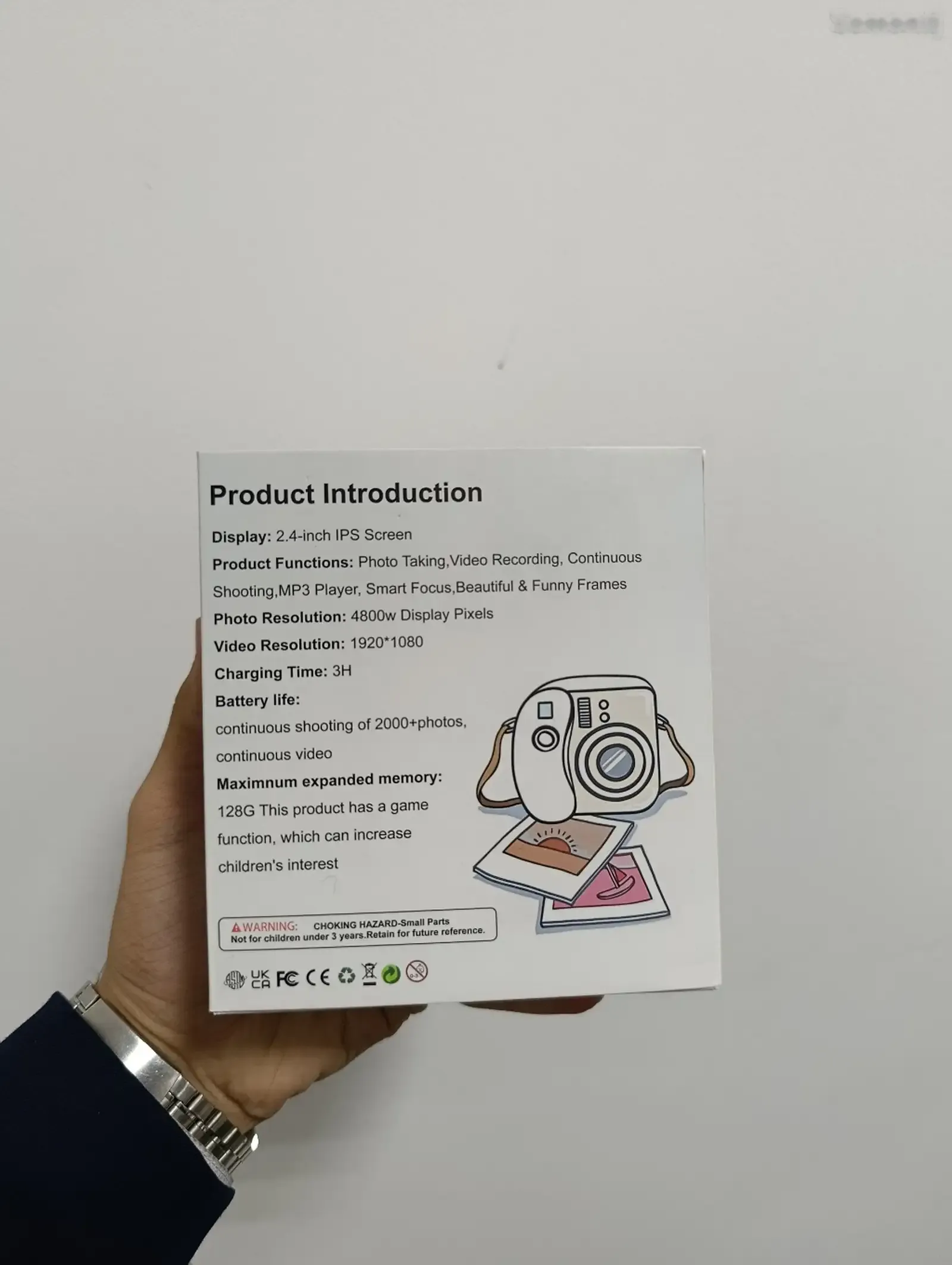 Детский фотоаппарат Digital Mini Camera синий