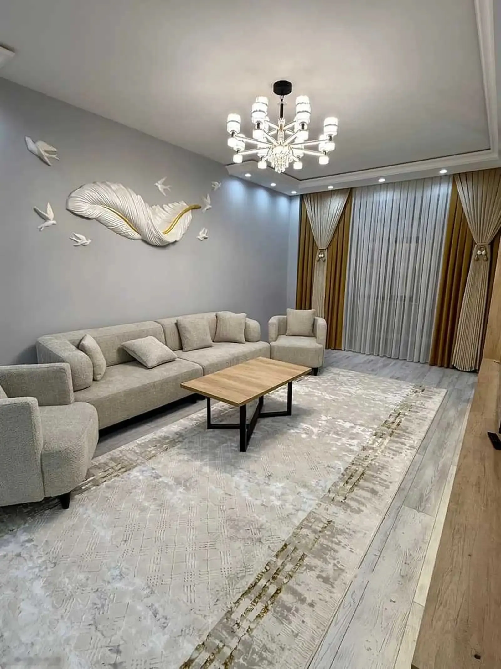 3-комн. квартира, 15 этаж, 120м², Ёкут