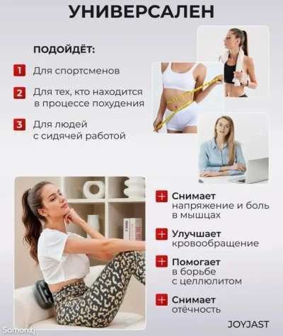 Массажёр перкуссионный с шести головками