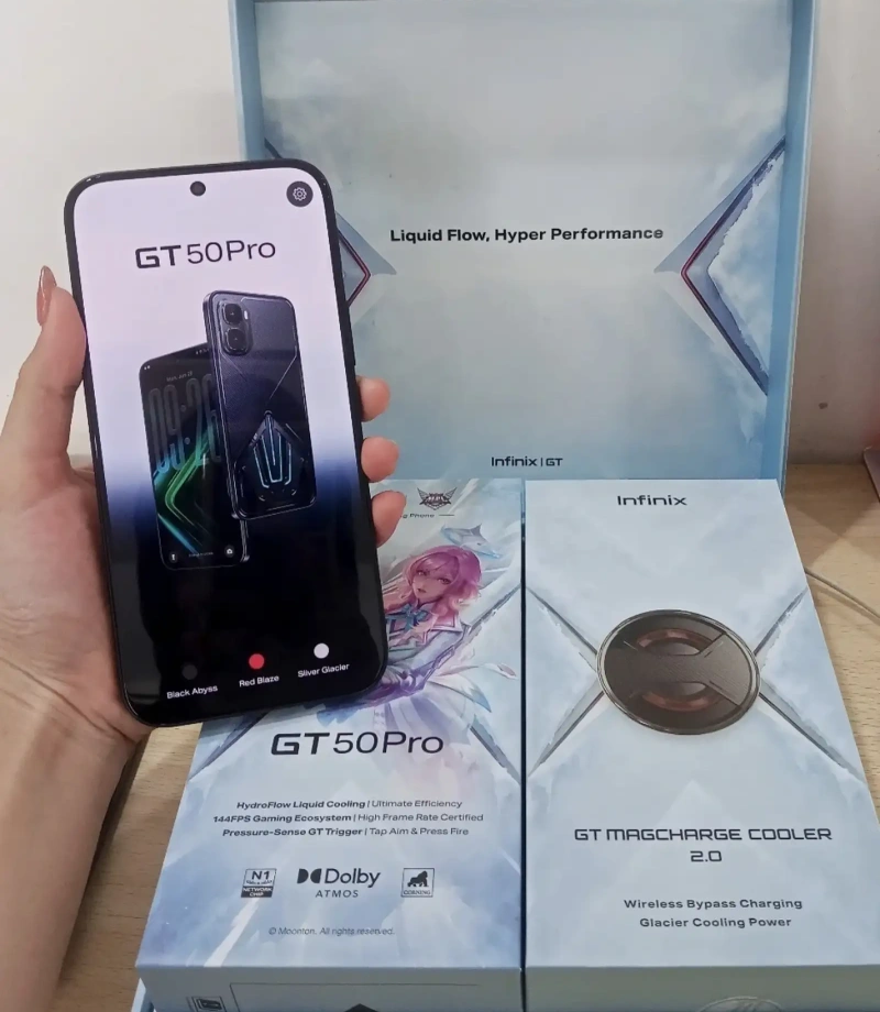Infinix Gt 50Pro 5G 24/256Gb black 6500мач