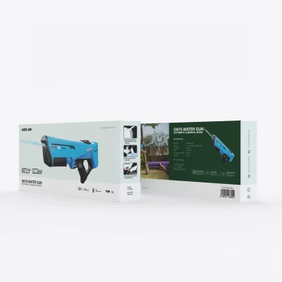 Многофункциональный водяной пистолет  Green Lion GN70  Water Gun Automatic & Manual Mode -  Blue