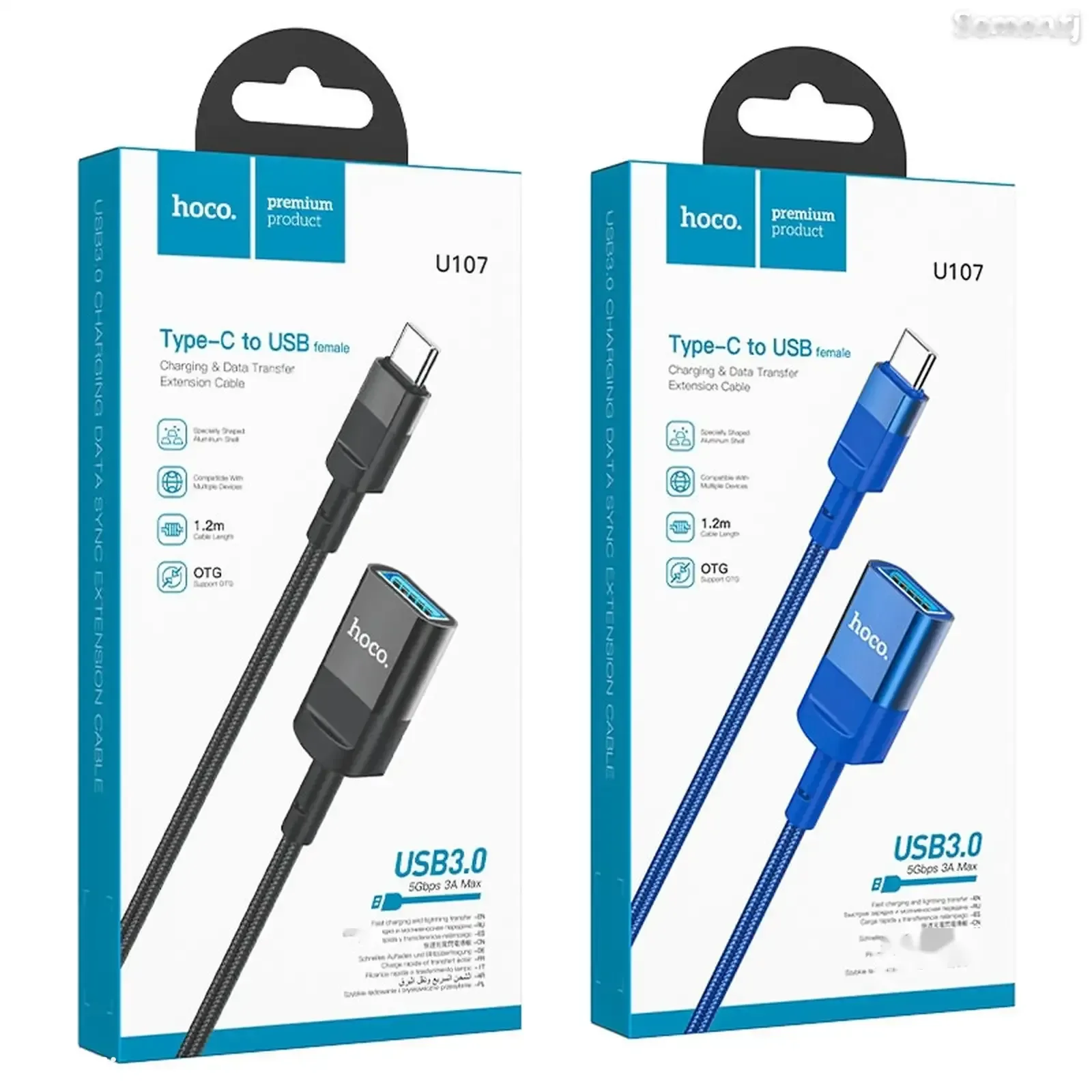 Переходник Носо U107 TYPEC-C TO USB