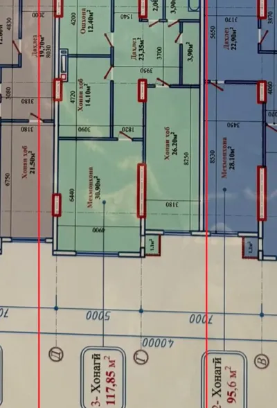3-комн. квартира, 14 этаж, 126 м², Кольцо Пивзавод | Navoi Galaba