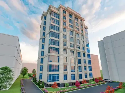2-к квартира, 11 этаж, 87 м² м², Турсунзода