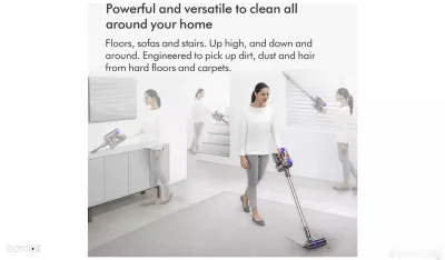 Беспроводной пылесос Dyson V8 Absolute Yellow/Nickel, UK Version