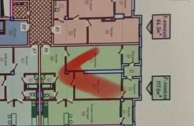 2-комн. квартира, 13 этаж, 117 м², мойка малика ашан Ладин