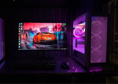 Персональный компьютер Core I7 3770S / OZU 16G / NVMe 128G / HDD 500G / 24 DAHUA