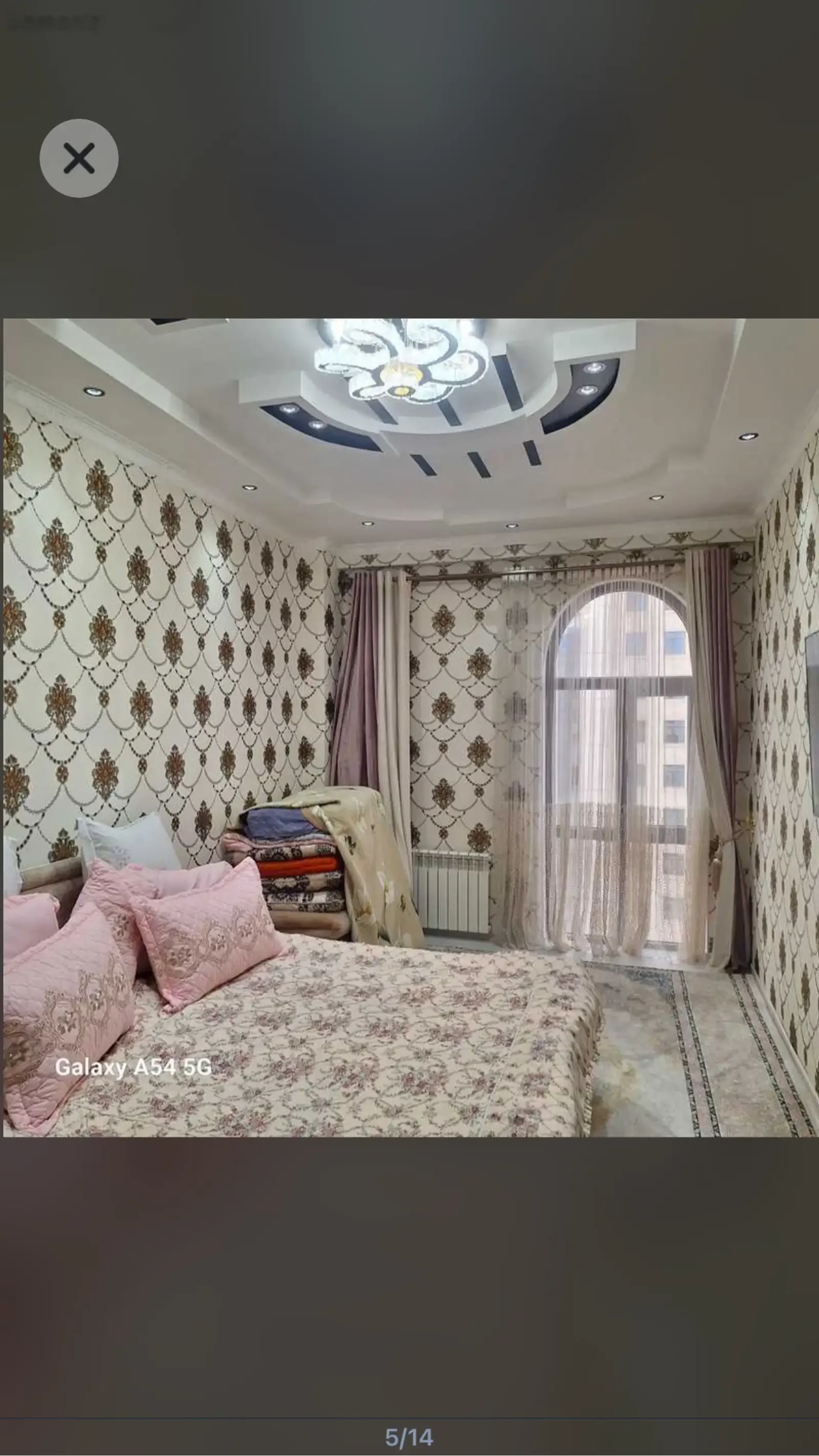 2-комн. квартира, 14 этаж, 60м², Напротив Хилтон