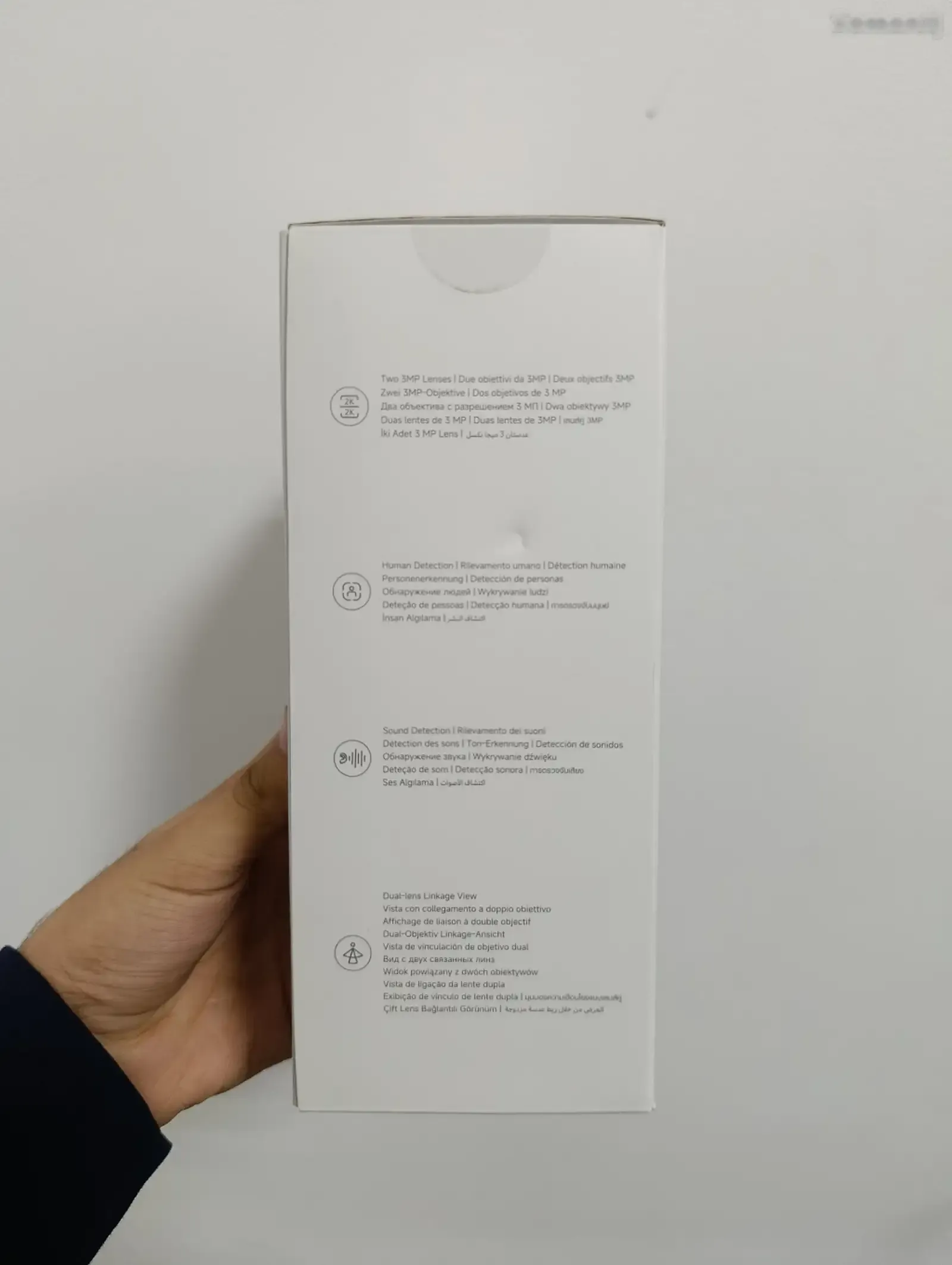 Камера видеонаблюдения Xiaomi Smart Dual Camera C300 белый