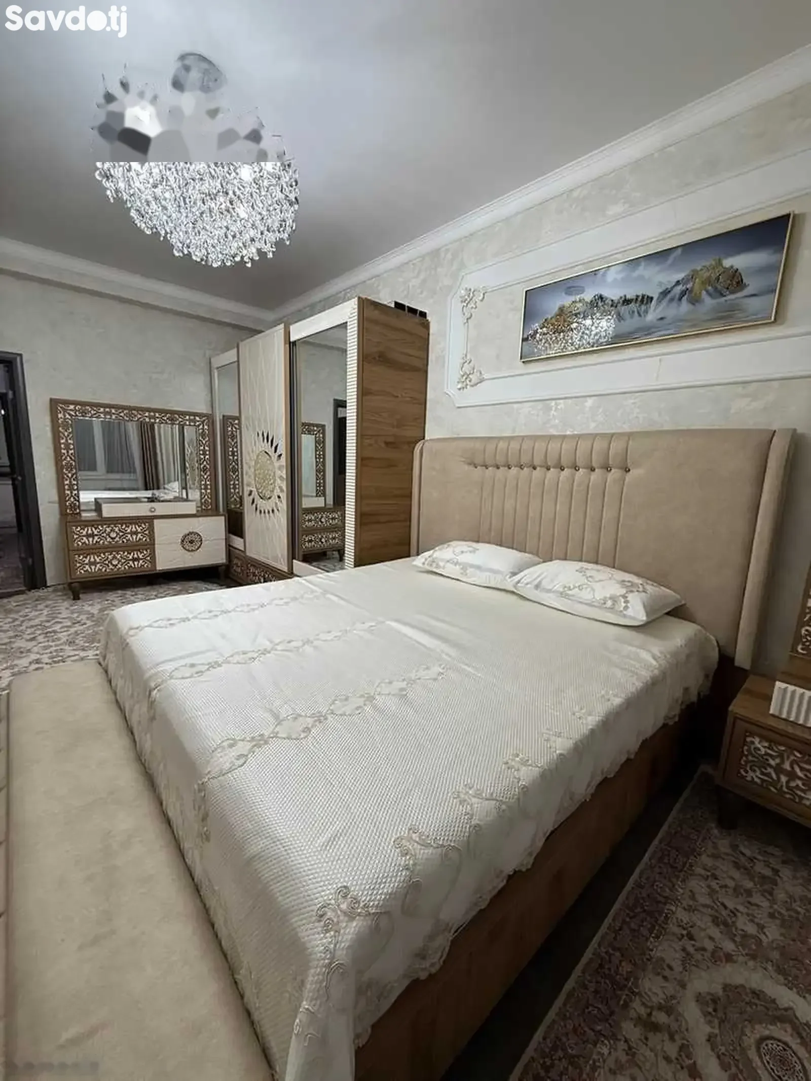 3-комн. квартира, 10 этаж, 90м², Рудаки 179, доми Ёвар