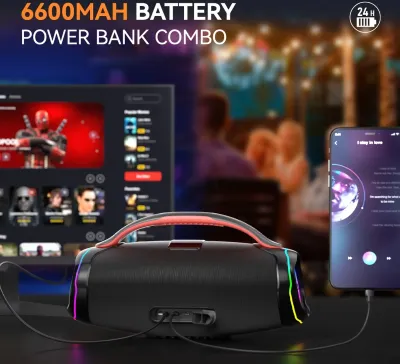 Беспроводная колонка ZQS-X8 с Bluetooth, 100 Вт
