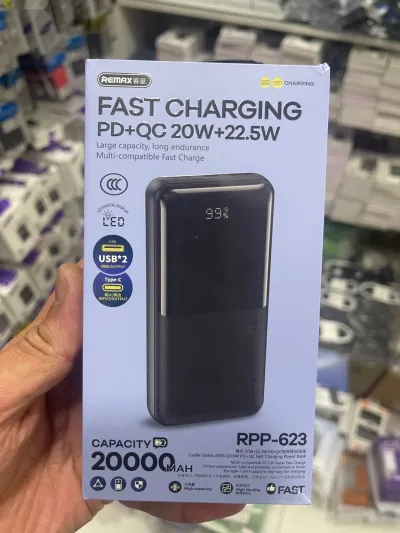 Внешний аккумулятор Power Bank Remax RPP-623 20000 mah