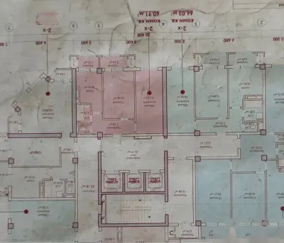 2-комн. квартира, 14 этаж, 61 м², Шохмансур