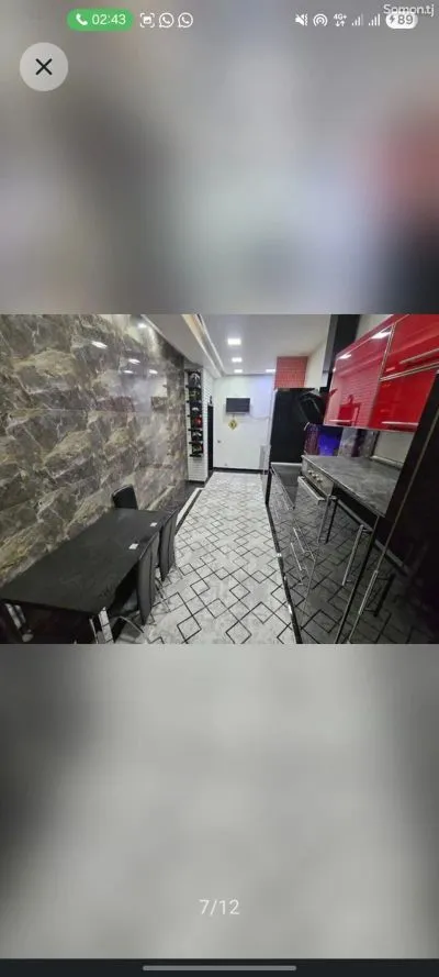 3-комн. квартира, 6 этаж, 100м², 112мкр