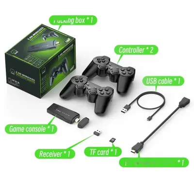 Портативная игровая консоль 2.4G Wireless Controllers Gamepad