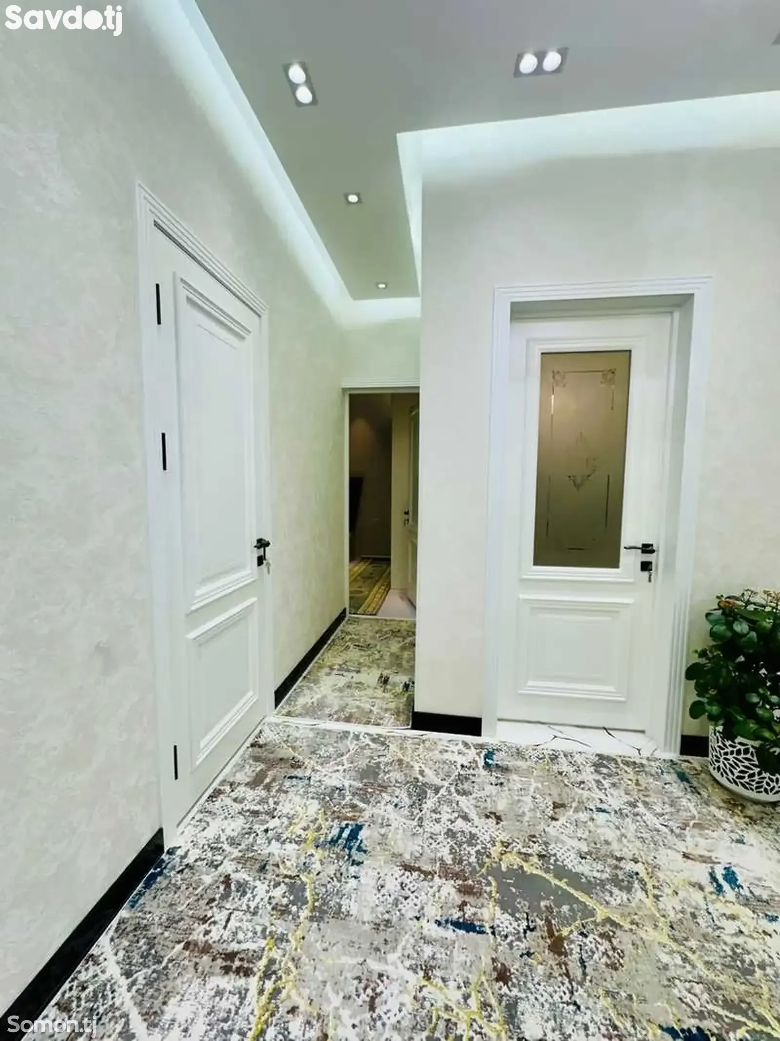 3-комн. квартира, 4 этаж, 80м², ру ба руи Душанбенка