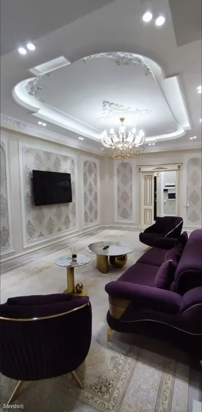 2-комн. квартира, 10 этаж, 110м², Сомони