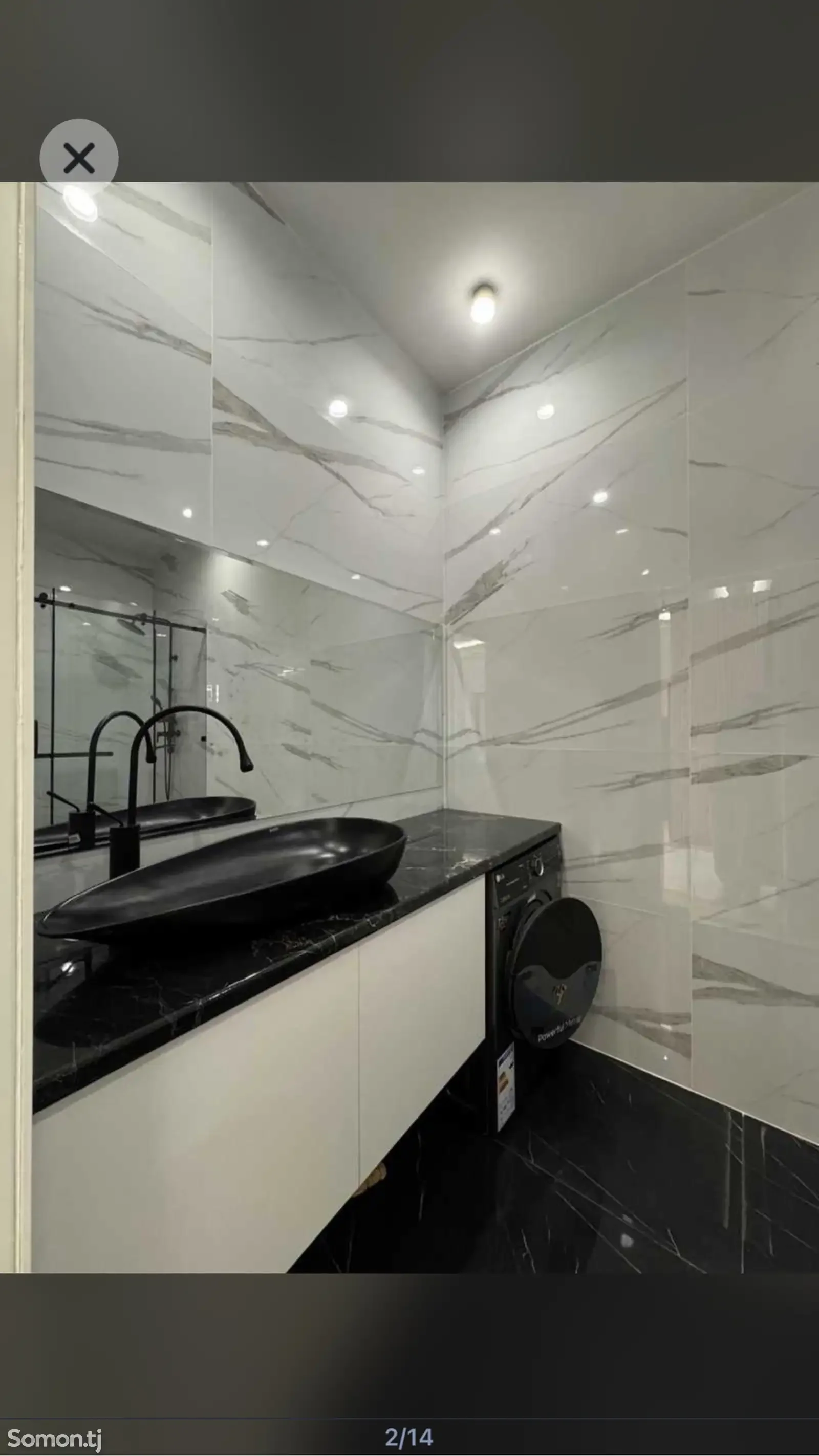 2-комн. квартира, 12 этаж, 70м², Шохмансур