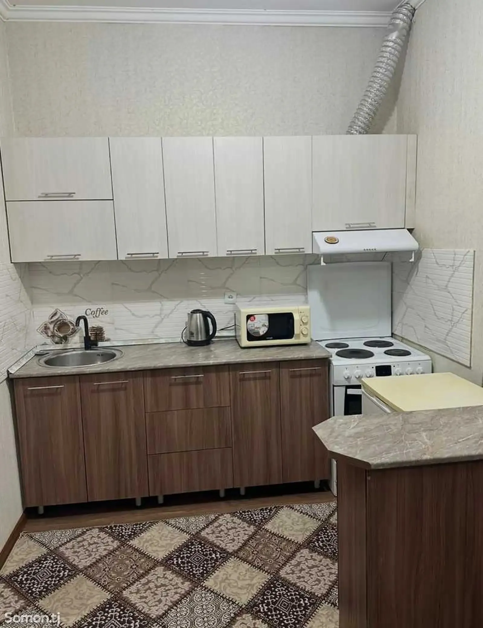 2-комн. квартира, 4 этаж, 65м², Шохмансур болои беби шоп