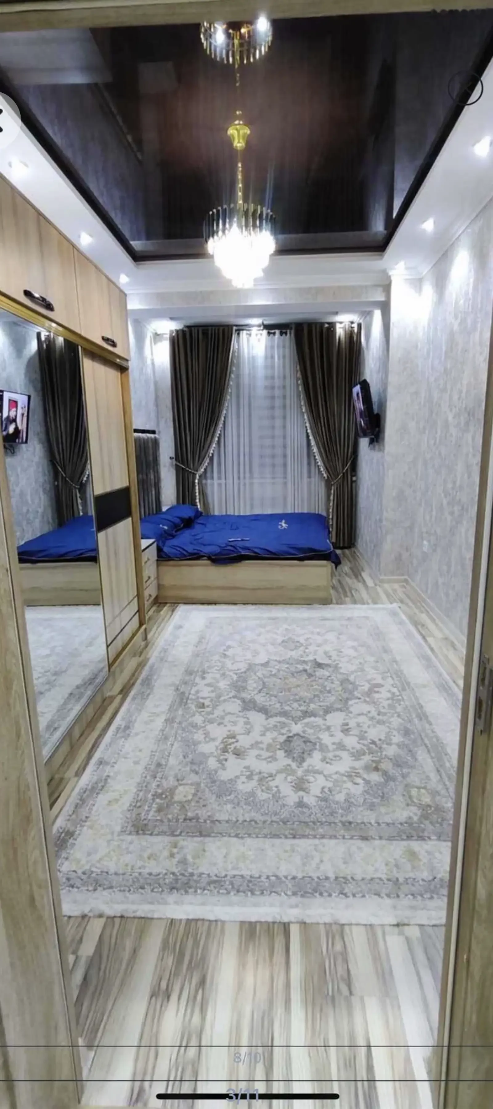 2-комн. квартира, 14 этаж, 75м², Голубой экран танка